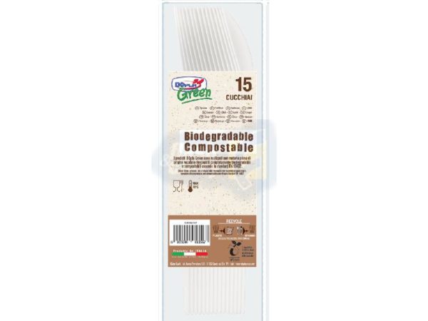 CUCCHIAI COMPACT 15 PZ GREEN ESTABIO