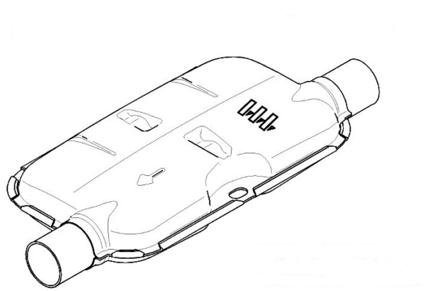 SILENZIATORE DI SCARICO D.24 - immagine 2