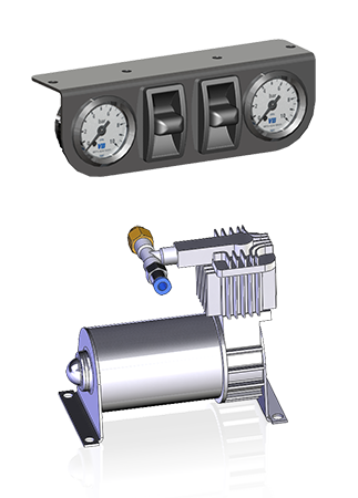 Hulpluchtvering Fiat Ducato 250 VB Airsuspension Comfort set