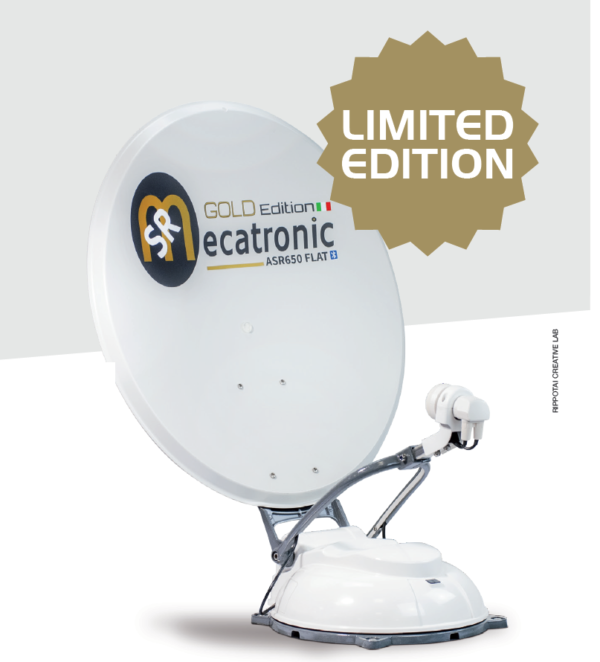 ANTENNA MECATRONIC ASR650 FLAT DF/BT GOLD EDITION