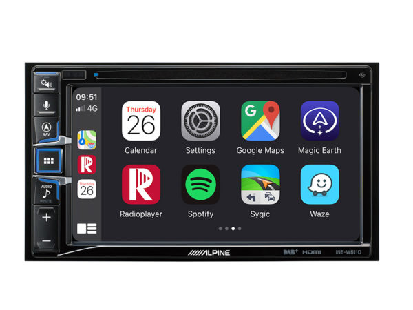 SISTEMA MULTIMEDIALE 6,5"ALPINE W611DC V2022 - immagine 2