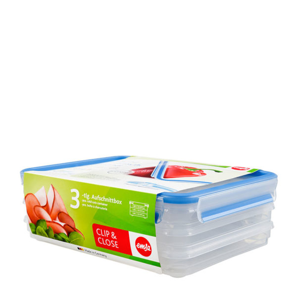 CLIP E CLOSE AFFETTATI 3X1,00L      EMSA