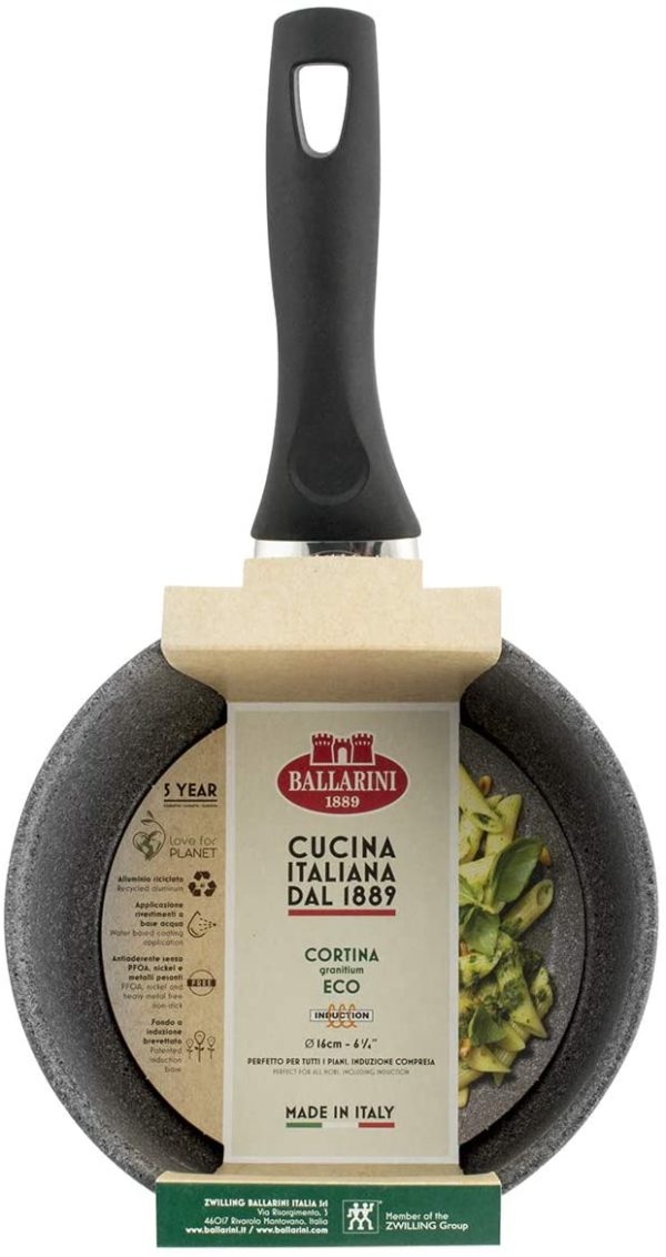 CASSERUOLA  CORTINA GRANITIUM ECO INDUZIONE  1/M CM.16   BALLARINI - immagine 4