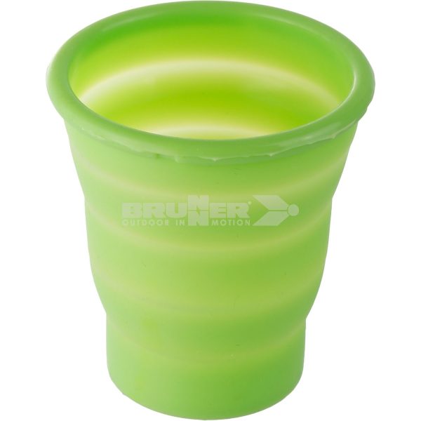 BICCHIERE PIEGHEVOLE SILICONE 200ML    BRUNNER