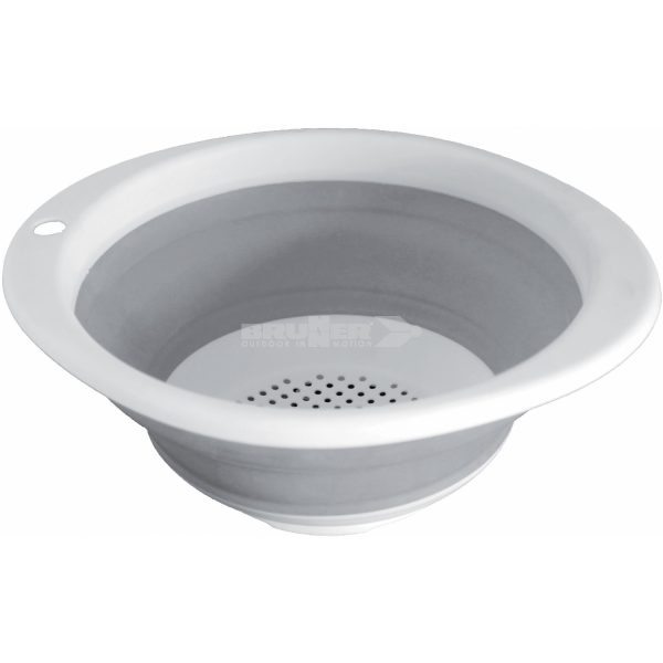 SCOLAPENTOLA FOLD-AWAY COLANDER GRIGIO    BRUNNER
