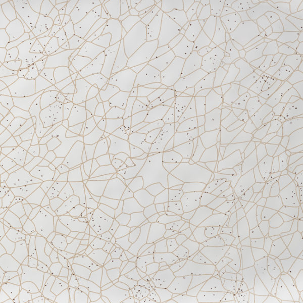 CIOTOLINA 15CM BIANCO CRAQUELE - immagine 3