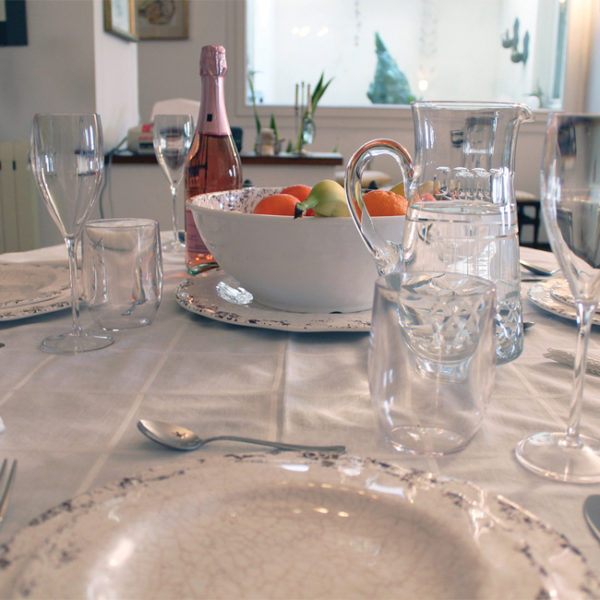 INSALATIERA PICCOLA 25,4 BIANCO CRAQUELE   CARTAFFINI - immagine 2