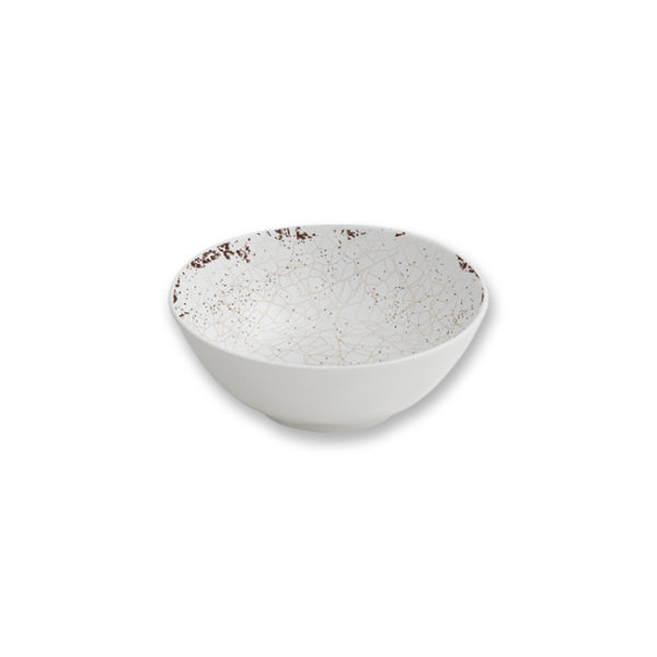 CIOTOLINA 15CM BIANCO CRAQUELE       CARTAFFINI