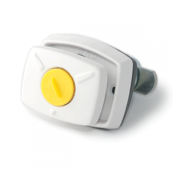 SERRATURA PUSH PER PORTELLONI COLORE BIANCO