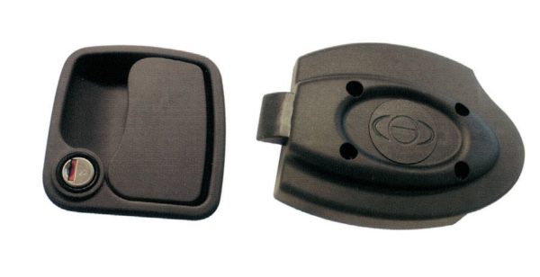SERRATURA PORTELLONE EUROGARAGE NERA
