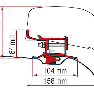 ADAPTER PSA 260 - DEEP BLACK