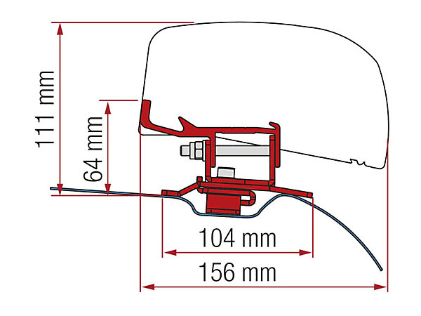 ADAPTER PSA 260 - DEEP BLACK