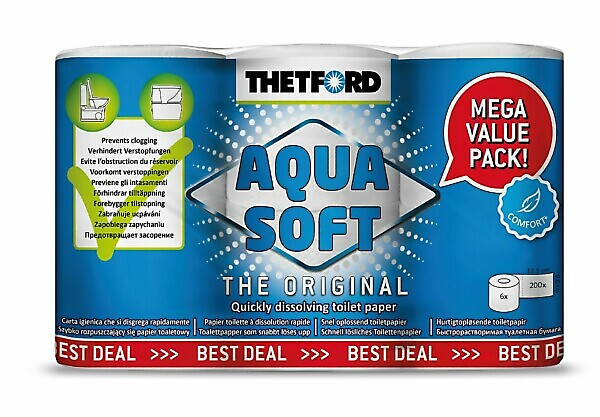 AQUA SOFT 6 ROTOLI (CONFEZIONE PROMO 6PZ)