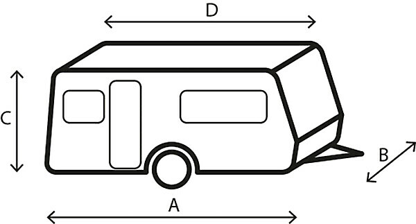 CAMPER COVER 6M 400-450CM BRUNNER