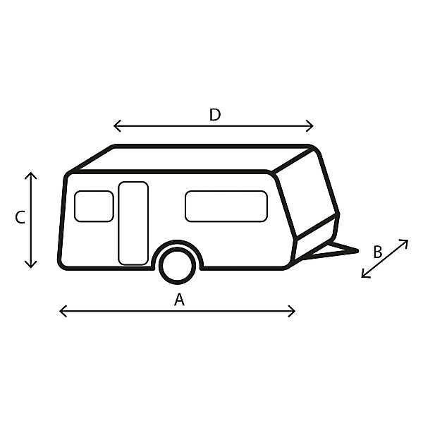 CARAVAN COVER AL 12 MESI 400-450 BRUNNER