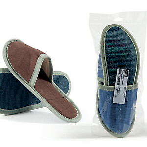 CIABATTE STOFFA "MOQUETTE" MIS.40-41 LA PIACENTINA