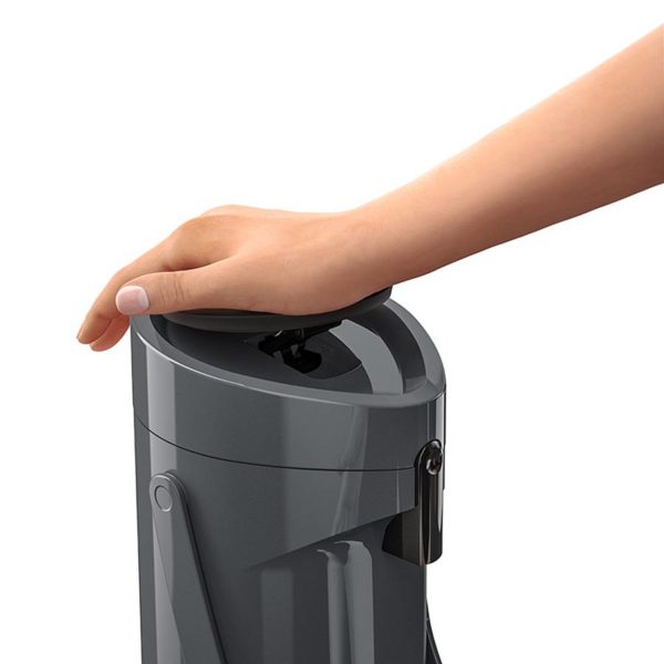 PONZA CARAFFA TERMICA A POMPA 1,9L ANTRACITE  EMSA - immagine 9