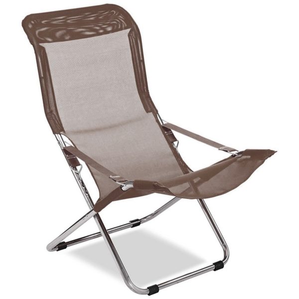 POLTRONA FIESTA ALU TEXFIL CONTINENTE   - FIAM