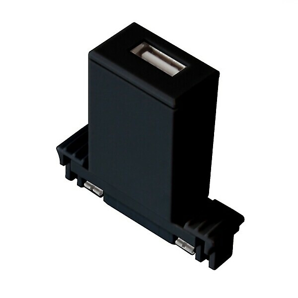 INSERTO PORTA USB NERO PER TRACK BL