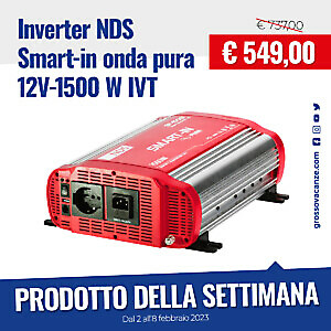 INVERTER SMART-IN ONDA PURA 12V-1500W IVT