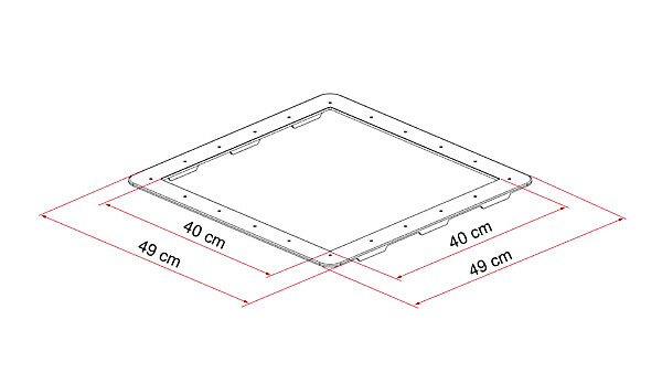 KIT FRAME 40 DUCATO