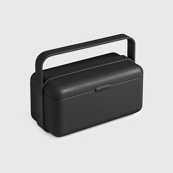 LUNCHBOX BAULETTO -S- CARBON BLACK