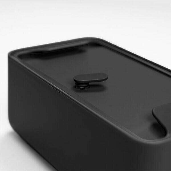 LUNCHBOX BAULETTO -S- CARBON BLACK