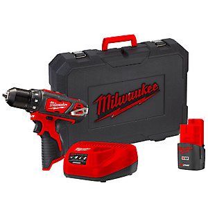 MILWAUKEE TRAPANO AVVITATORE M12BDD-201C