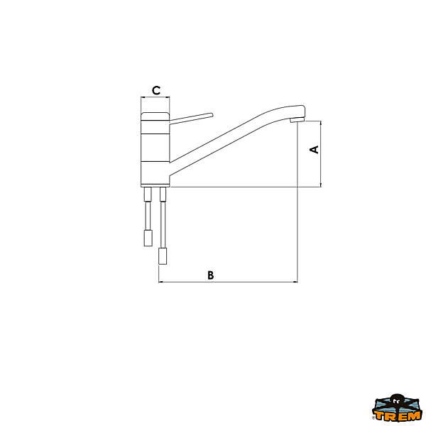 MISCELATORE MONOCOMANDO 200MM