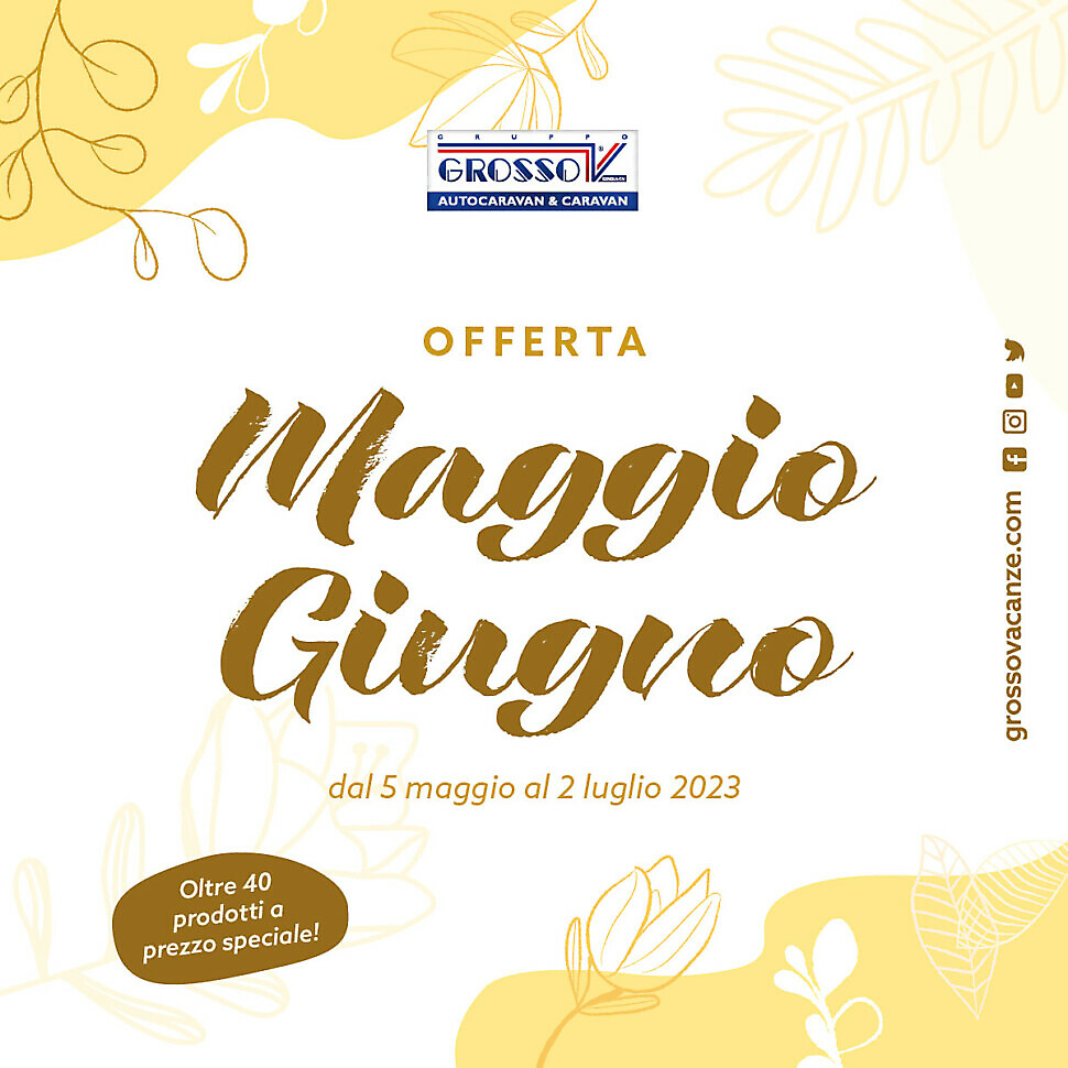 Offerta Maggio Giugno