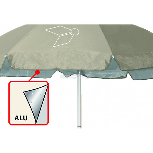 OMBRELLONE PARASOL RIDE2SEA 180 BEIGE          BRUNNER