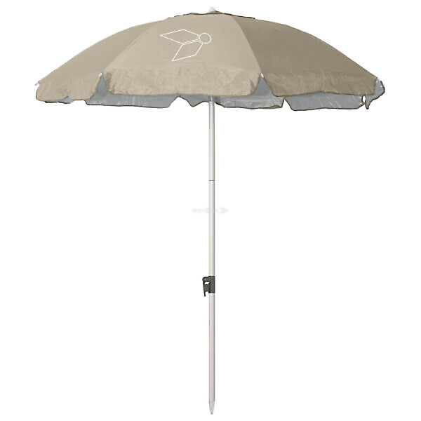 OMBRELLONE PARASOL RIDE2SEA 180 BEIGE          BRUNNER