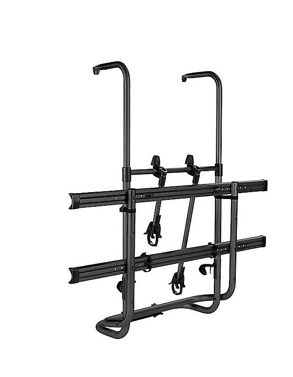 PORTABICI QUIPON BIKE RACK 2 E-BIKE NERO