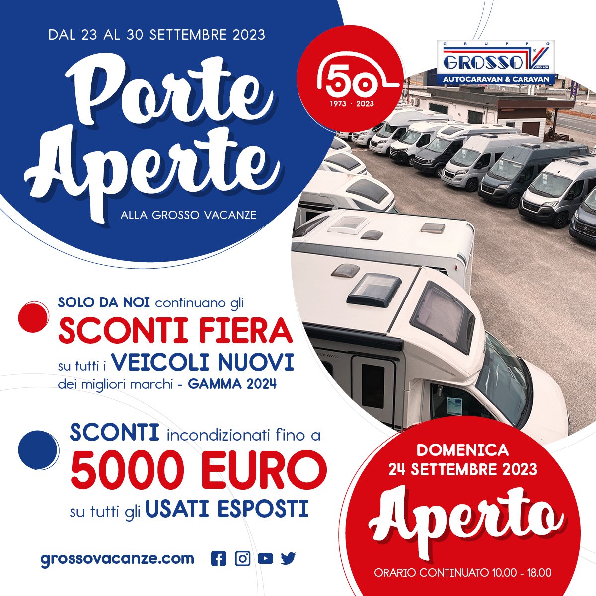 Porte Aperte alla Grosso Vacanze