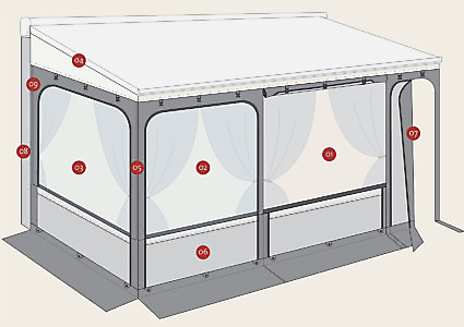 PRIVACY ROOM F45/F70 300 MEDIUM