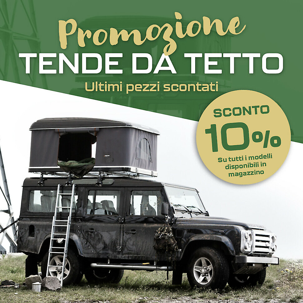 PROMO Tende da tetto - Sconti di fine stagione!