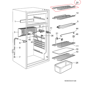 RIPIANO CONGELATORE X 6505