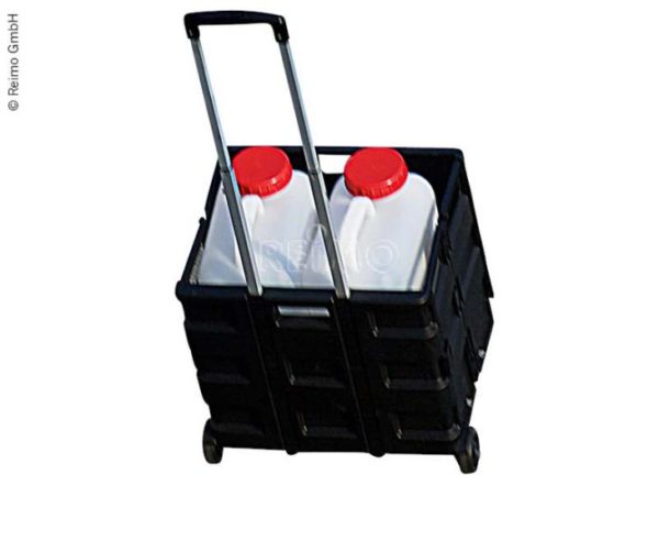 CARRELLO C/CASSA PIEGHEVOLE 35 KG