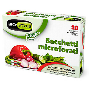 SACCHI MICROFORATI VVERDURE 20PZ GIOSTYLE