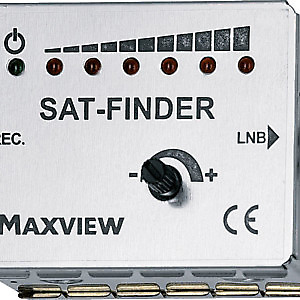 SAT FINDER CON DISPLAY A LED