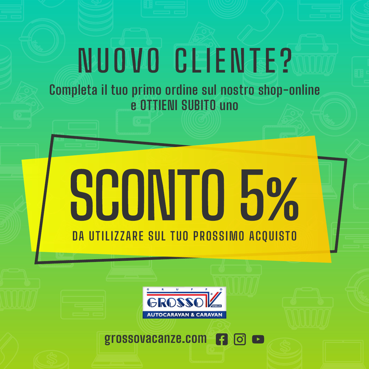 SCONTO 5%