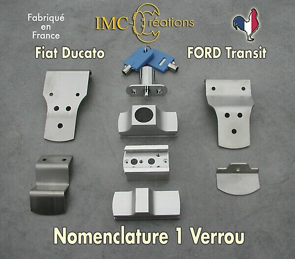 SERRATURA IMC PORTA CABINA FORD C/CHIAVE