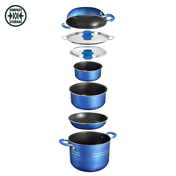 SET PENTOLE SKIPPER 8+1 DIAM. 20CM BRUNNER