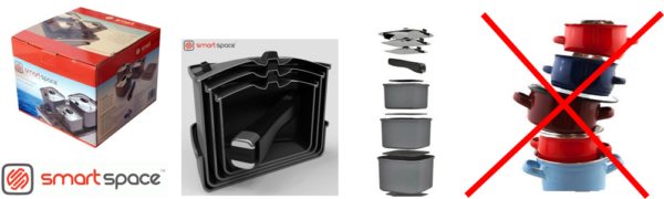 SET PENTOLE  SMART-SPACE