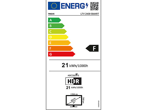 SMART TV ANDROID 24"HD 12V TREVI 2409