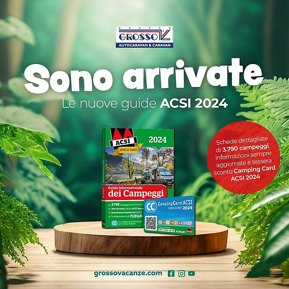 Sono arrivate le nuove Guide ACSI 2024!