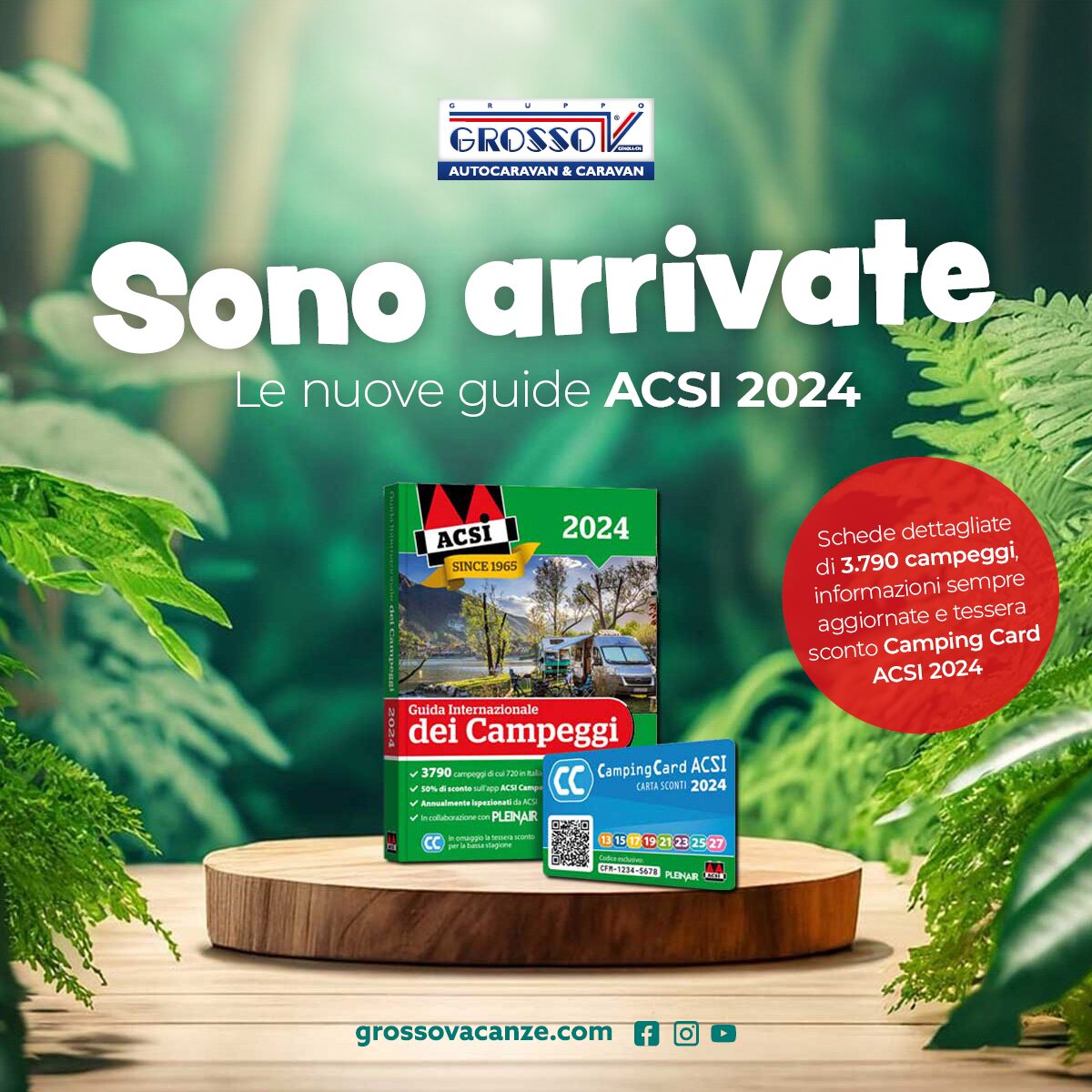 Sono arrivate le nuove Guide ACSI 2024!