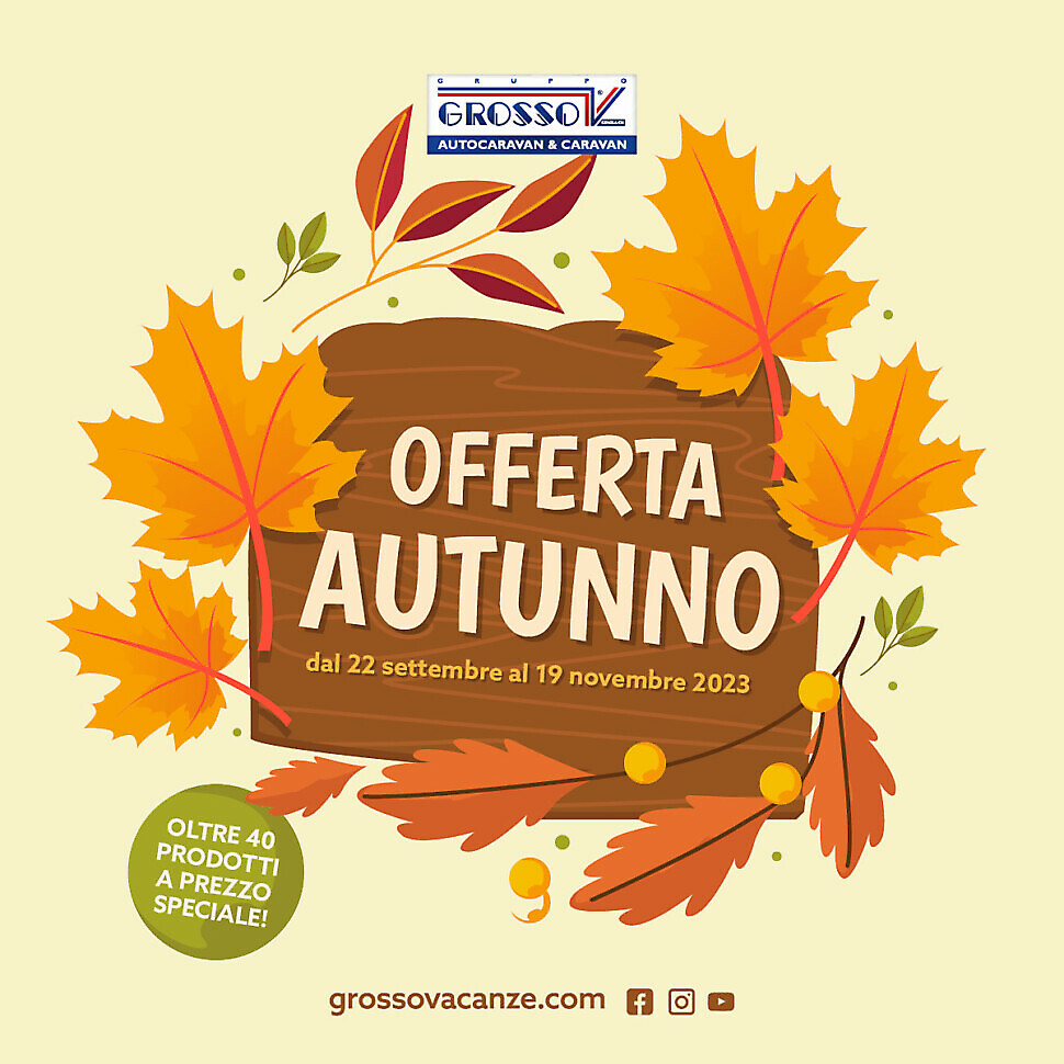 Sono iniziate le Offerte d'Autunno