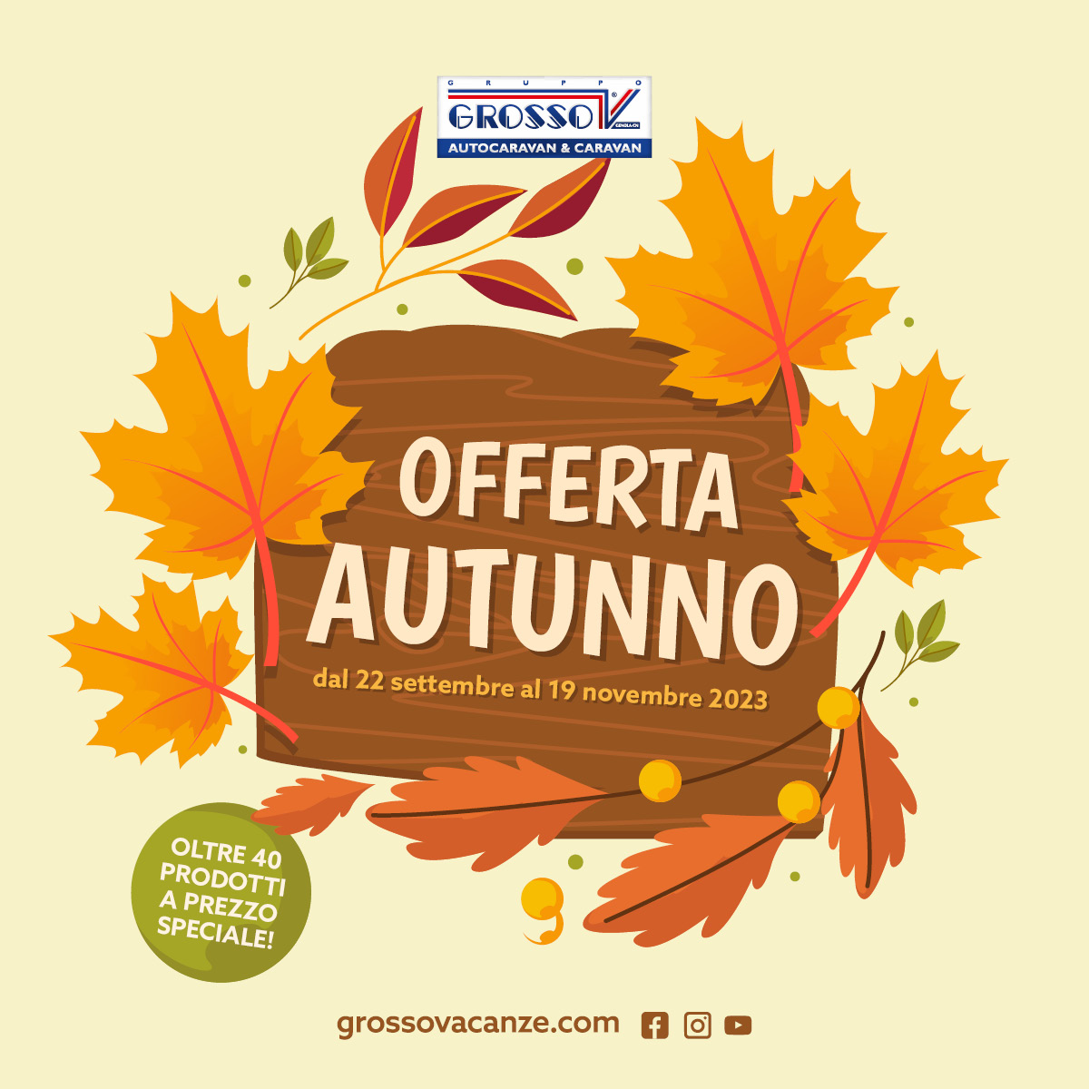 Sono iniziate le Offerte d'Autunno