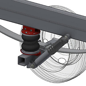 SOSP.PNEUMATICA RINFORZATA FORD TRANSIT TRAZ. ANTERIORE